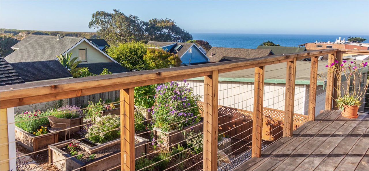 deck built by Ecological Concerns Inc - residential landscape architecture